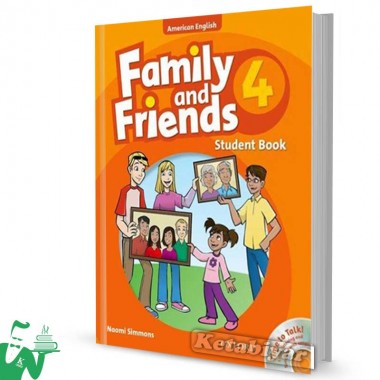 کتاب American Family and Friends 4 SB+WB