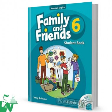 کتاب American Family and Friends 6 SB+WB