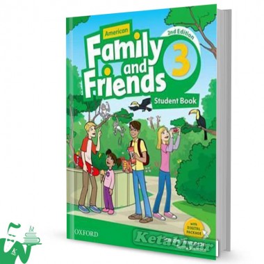 کتاب American Family and Friends 3 (2nd) SB+WB