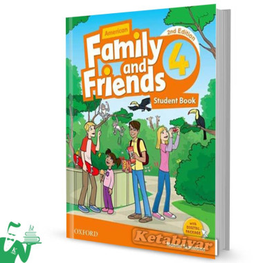 کتاب American Family and Friends 4 (2nd) SB+WB