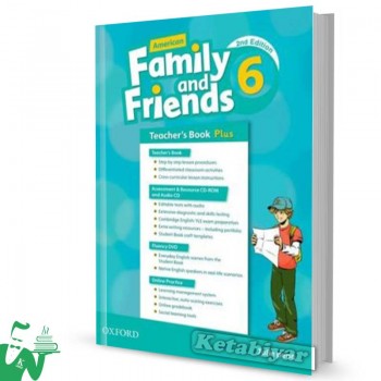 کتاب American Family and Friends 6 (2nd) Teachers book