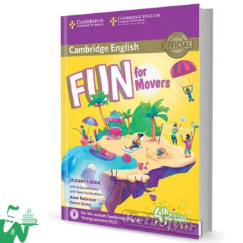 کتاب Fun for Movers Students Book 4th+ Home Fun Booklet 4