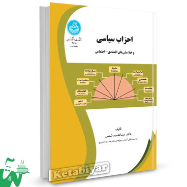 کتاب احزاب سیاسی و خط مشی های اقتصادی - اجتماعی تالیف دکتر عبدالحمید شمس